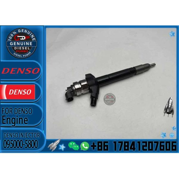 Diesel Engine Spare Parts Common Rail Fuel Injector 6C1Q-9K546-AC 095000-5800 for Ford Transit 2.2 TDCl