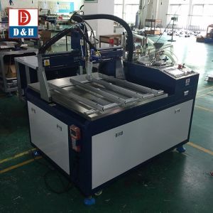 Precision L1000xW800xH1500mm PU 2 Part Potting Rubber Machine for Urethane Resin