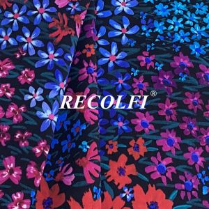 Repreve Activewear Knit Fabric Digital Printing Breathable Wicking Leggings