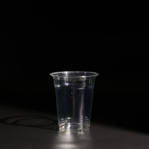 16OZ Volume Clear Disposable PET Cups With Dome And Flat Lids For On-the-Go