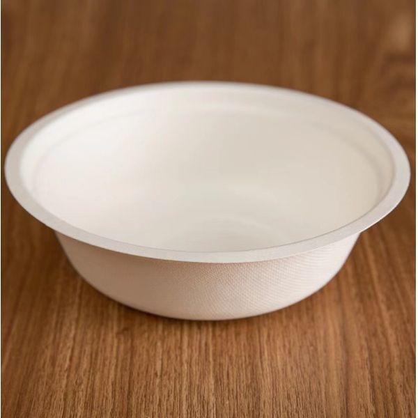 Buy Biodegradable Sugarcane Compostable Bagasse Bowls Disposable 500ml at wholesale prices