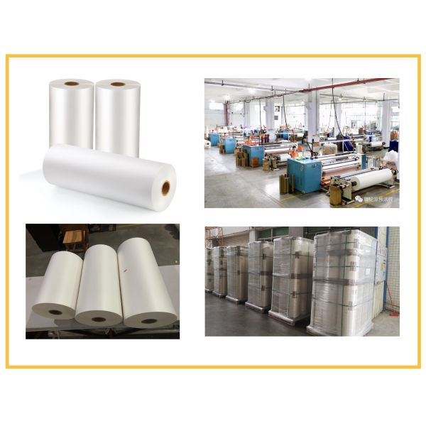 Buy Offset Printing BOPP Matte Lamination Film Transparent Extruded Coating Surface at wholesale prices