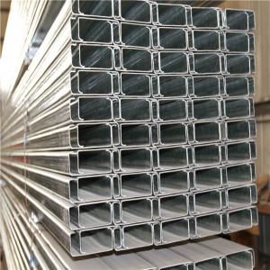 Quality Hot Dip C Channel Galvanized Steel Roofing Purlin Cold Bend Easy Fabrication for sale