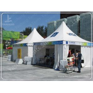 Professional Small White Walls High Peak Tents Waterproof CE TUV Certification