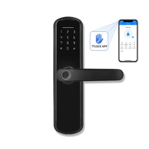 Electronic Keyless Smart Fingerprint Lock 120mm Thickness Fingerprint