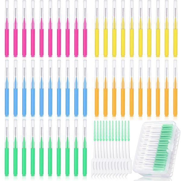 Buy 250 Pcs Interdental Brush Set Oral Hygiene Cute Color Plaque Removal Custom Design at wholesale prices
