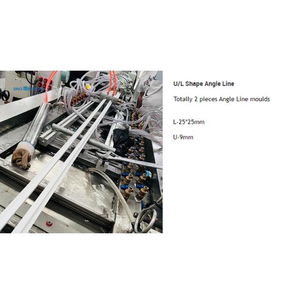 65mm Twin Screw PVC Rain Gutter Making Machine With Counter Rotating