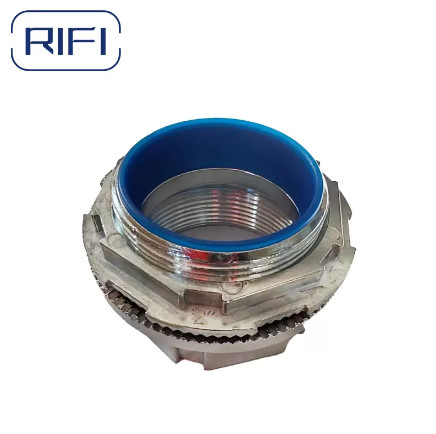 Water Proof Silver IMC Electrical Tubing For Conduit Zinc Threaded Hub