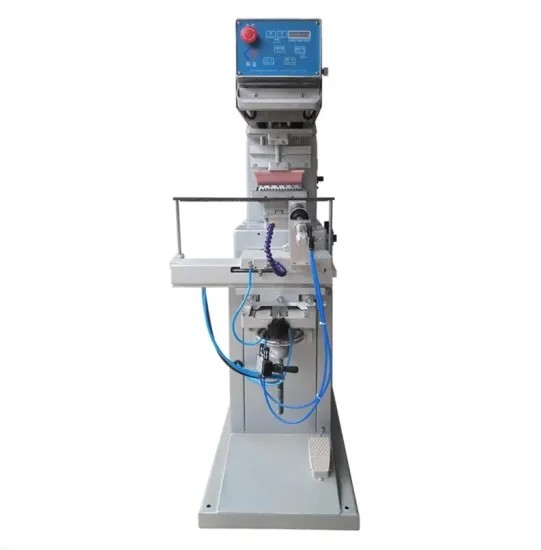 110V Tampo Pad Printer Machine 1 Color Pneumatic Roller Rotary
