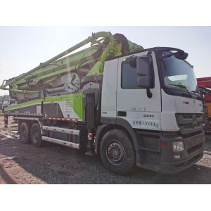2018 Zoomlion Used 49Meter Concrete pump truck with Benz Chassis