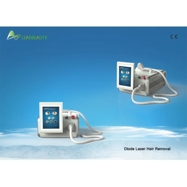 Semiconductor / 808nm Diode Laser Hair Removal Machine For Beauty Salon / Clinic