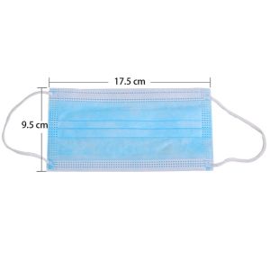 Anti Infection Type IIR 145mm Non Woven Fabric Mask
