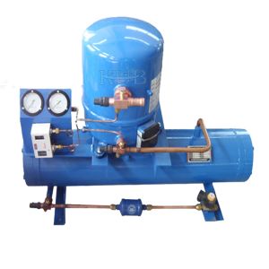 R22 Freezer Refrigeration Unit 8HP Water Cooled Condensing Unit hermetic