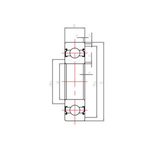 Quality Precision Deep Groove Ball Bearings ( EMQ Bearings ) 6300 ZZ for sale