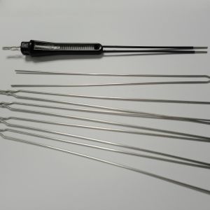 Stainless Steel 316 Medical Electrode Needle Plastic Sheathed Electrode Needle.