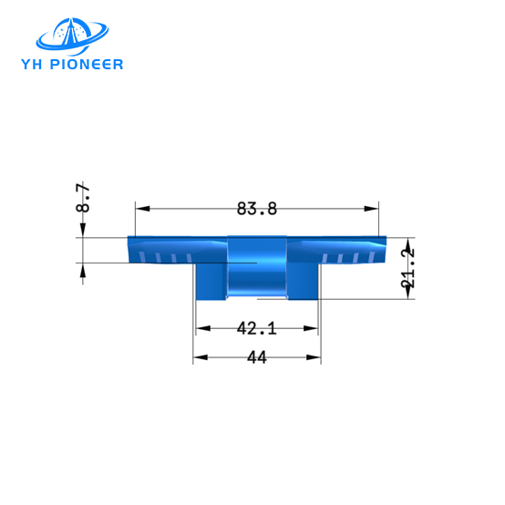Industrial POM Conveyor Chain Plate Heavy Duty Sideflex Table Top Chain
