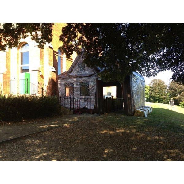 Buy Flame Retardant Inflatable Garden Tent Inflatable Lighting Bar at wholesale prices