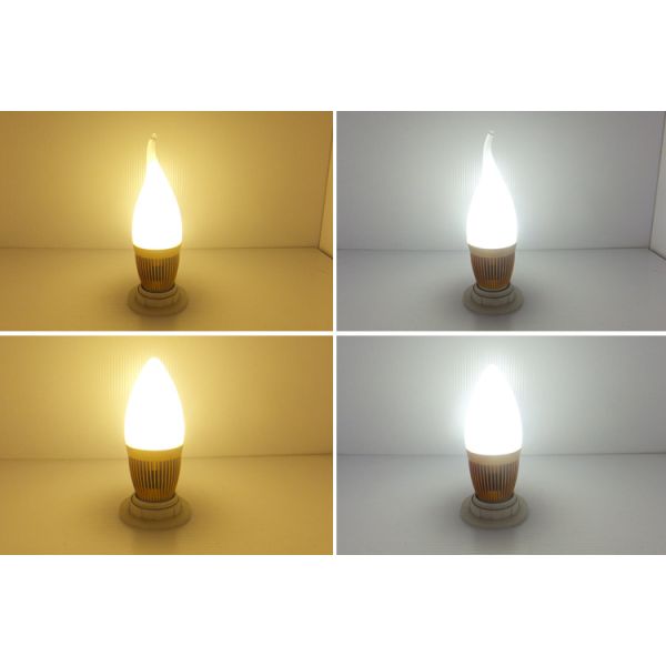 New bright 3W led candle light E14 Replace 30-40W incandescent lamp
