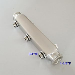 Stainless Steel 304 Water Manifolds , Water Distribution Manifold