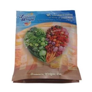 Custom printed aluminum foil tobacco leaf packaging bags with k