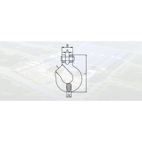 SLR124-CLEVIS SLIP HOOK