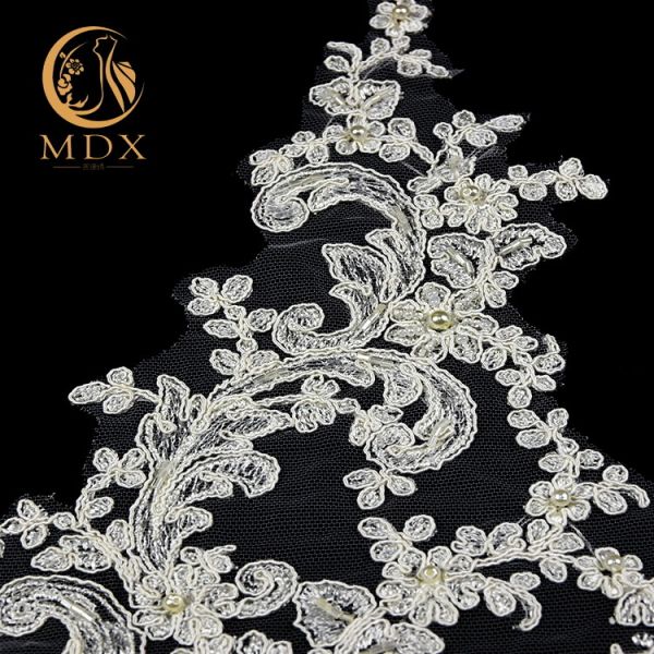 MDX African Styles Wide Lace Trim 80% Nylon Lace Trim For Clothing