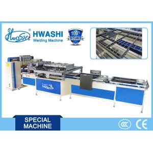 Automatic Wire-Dropping Wire Basket Mesh Welding Machine With Bending Station