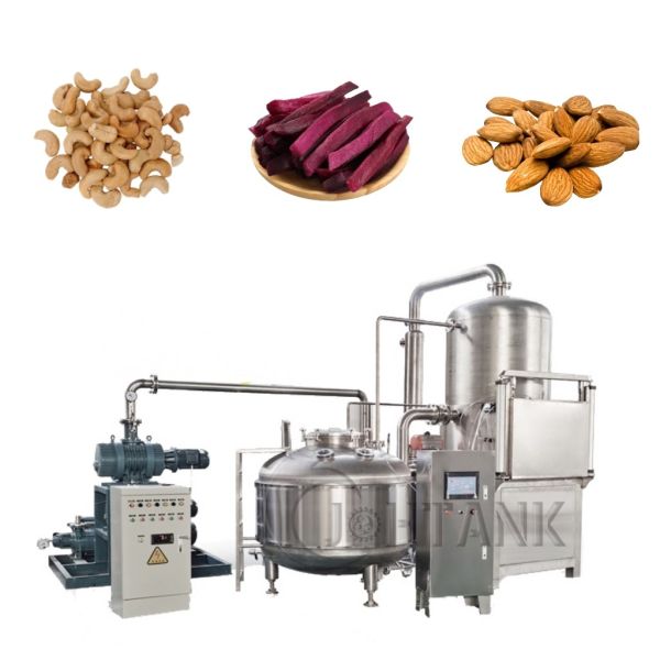 Buy Fruit Vegetables Jackfruit Vacuum Fried Chips Machine at wholesale prices