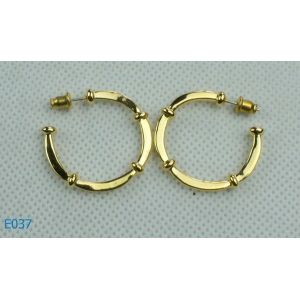 Newest bronze plated zirconia stud earring in 2012