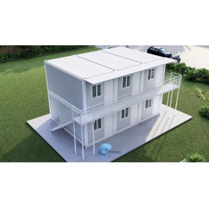 Modern Design Style Prefab Modular House 40 ft Trailer with Sale Direct and