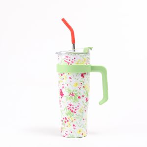 Portable Stainless Steel Water Thermos Spill Proof Car Cup for Outdoor