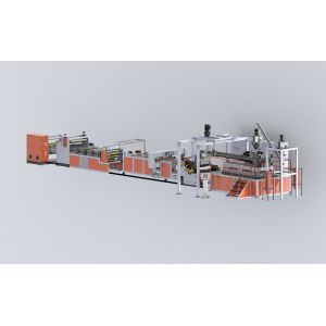 Single Screw PP Thick Plastic Board Making Machine Extrusion Line