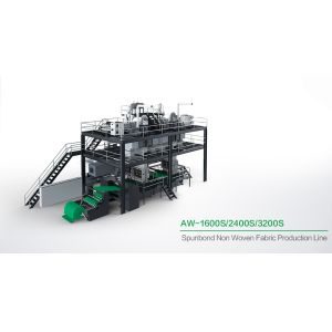 Single S Spunbond Non Woven Box Bag Making Machine 1300KW For Full Line