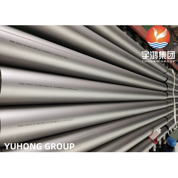 ASTM B514 Incoloy 800H Nickel Alloy Welded Pipe Pickling Surface Hydrocarbon
