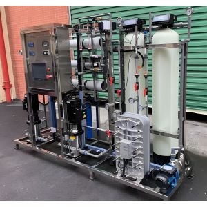 RO EDI Water Purification System With 1-50m3/H Capacity and Two Stages