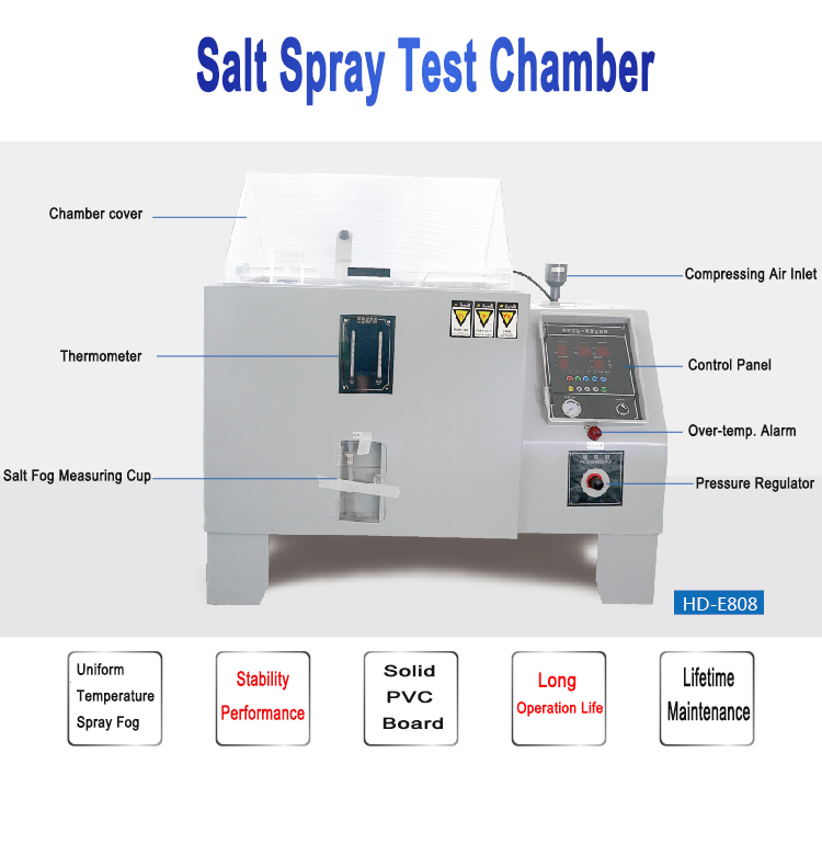 Laboratory Electronic Salt Spray Corrosion Testing Chamber