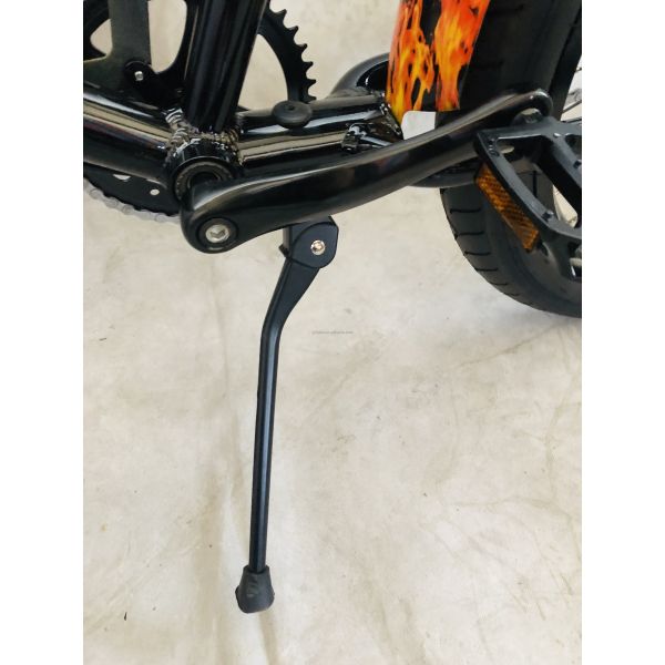 USA Men's 24" 3.0 Fat Tire Aluminum Frame Beach Cruiser Bike with Disc Brake