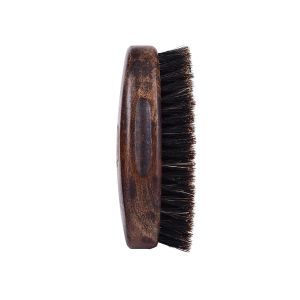 Black Walnut Wood Handle Beard Brush 11.5x6x4cm Boar Bristle