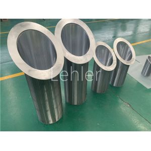 80 Mesh Replaceable V Wedge Wire Screen Basket 45 Degree