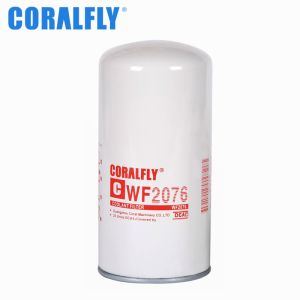 China Wf2076 Tractor Engines Excavator Coolant Filter CORALFLY Filter on sale