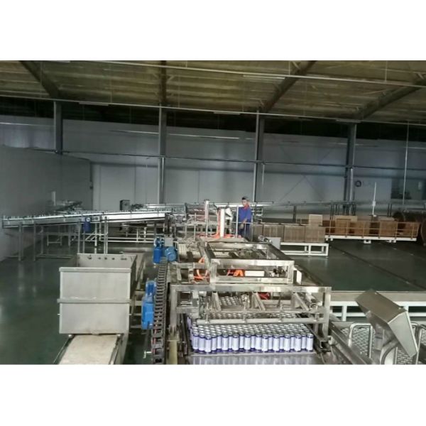 Buy High Speed Automatic Palletizer Machine Can Depalletizer PLC Control System at wholesale prices