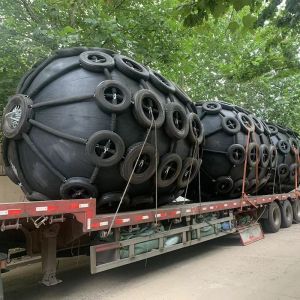 Rubber Simple Installation Pneumatic Fender With High Durability