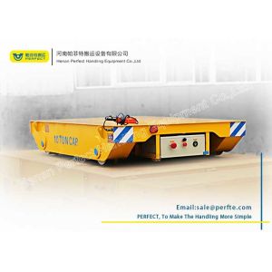 Custom Material Handling Carts / Electric Transfer Cart Large Load Capacity