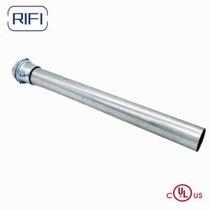 Silver 2 Inch Metal Conduit Custom Electrical Metallic Tubing Conduit