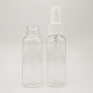 Hard Plastic Body Mist Spray Bottle With Transparent PET Bottle