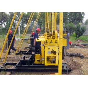 Portable Small Geological Borehole Drilling Machine Diesel Powered