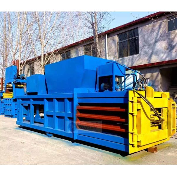 Aluminium Can Paper Packing Hydraulic Baler Machine Metal Compressor