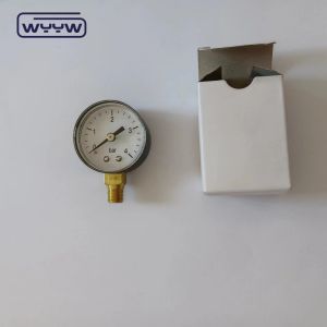 CE Standard 40MM Plastic 0-4Bar 1/8"BSP AIR Manometer Natural Gas Pressure