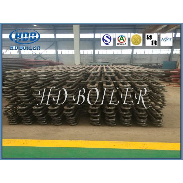 Fire / Water Tube Boiler Economiser In Thermal Power Plant , Painted Surface Treatment