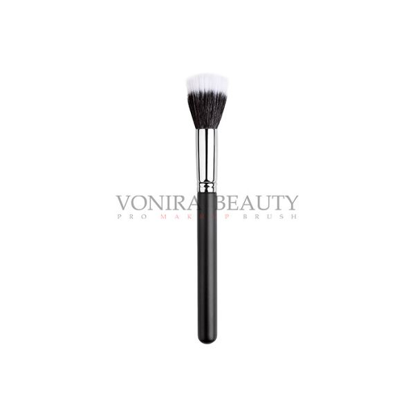 Buy Finishing Duo Fiber Foundation Makeup Brushes , Buffing Synthetic Makeup Brushes at wholesale prices